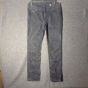 Miss Me size 30 Sunny Skinny Jeans Griffith Park Black 90s Goth Grunge low rise‎